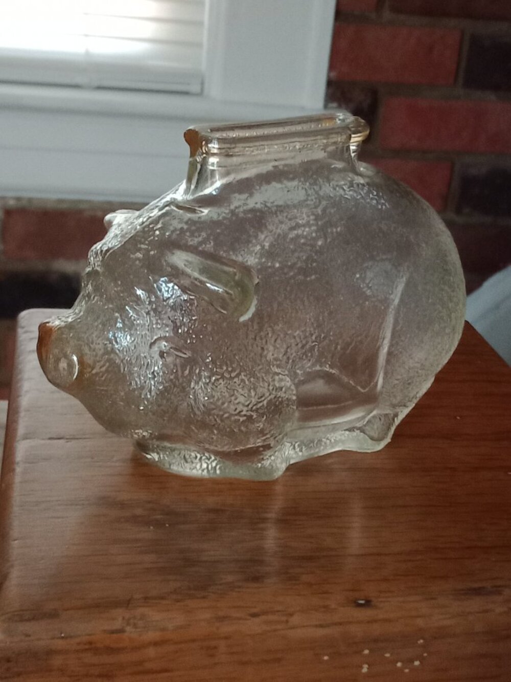 Carnival Glass Piggy Bank